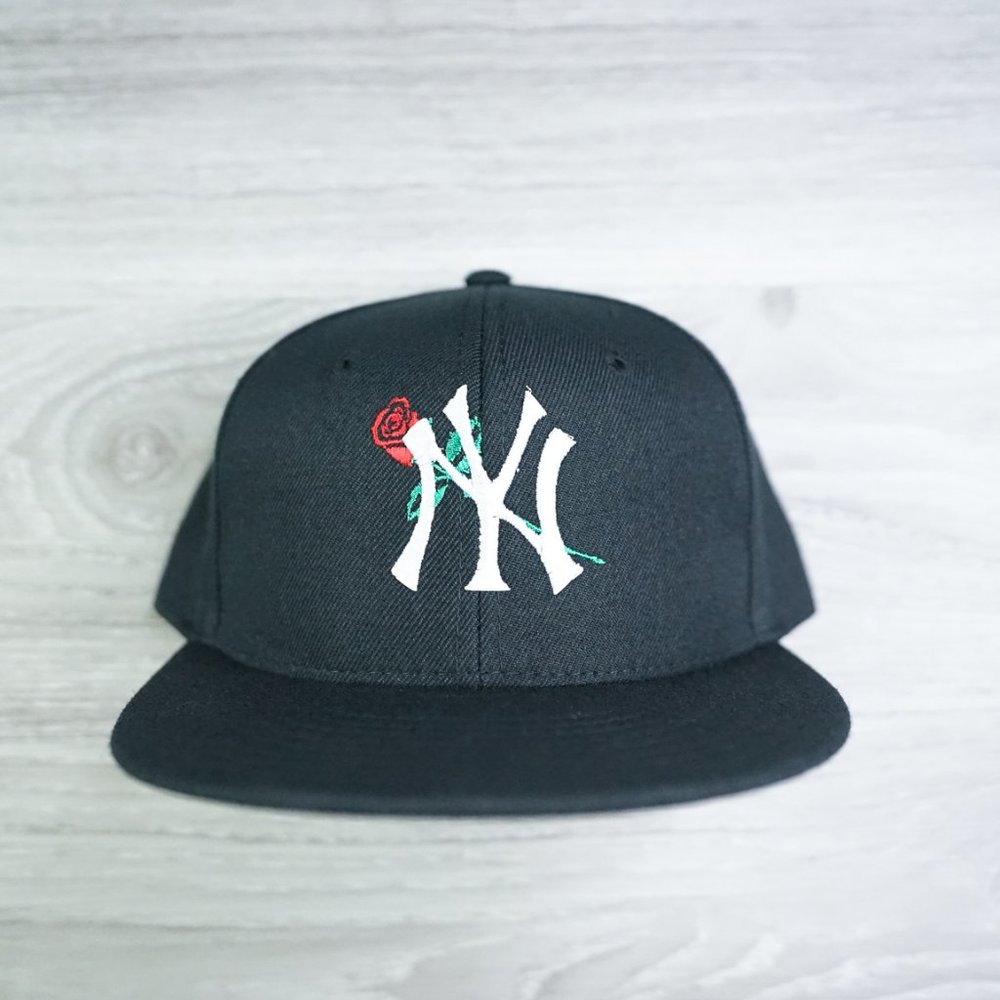 New York Rose Black Snapback